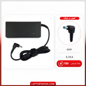 آداپتور لپ تاپ ایسر 19v 4.74a gimo plus