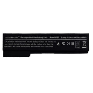 باتری لپ تاپ اچ پی EliteBook 8460 6Cell Gimo Plus (مشکی، 49 وات)