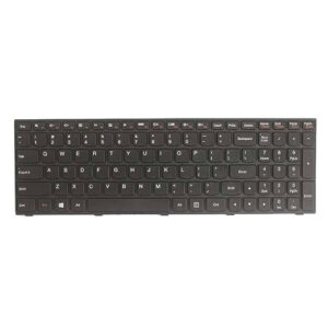 کیبورد لپ تاپ لنوو IdeaPad G50-70 با فریم (مشکی، بدون بک لایت)