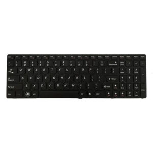 کیبورد لپ تاپ لنوو IdeaPad G580 مشکی با فریم