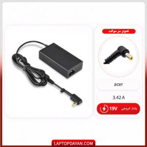 آداپتور لپ تاپ ایسر 19v 3.42a
