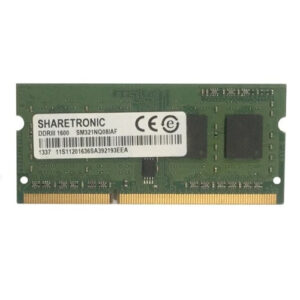 رم لپتاپ 2 گیگ ddr 3 باس 1600-12800 برند sharetronic