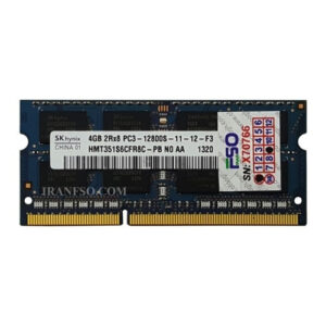رم لپتاپ 4 گیگ ddr 3 12800 برند hynix