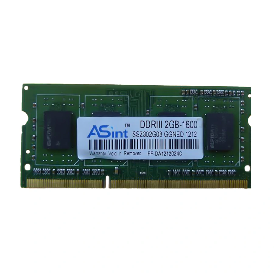 رم لپتاپ 2 گیگ DDR3-PC3 1600-12800 Asint
