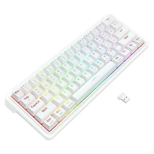 کیبورد مکانیکی گیمینگ ردراگون Draconic V2 Pro K730W RGB PRO White